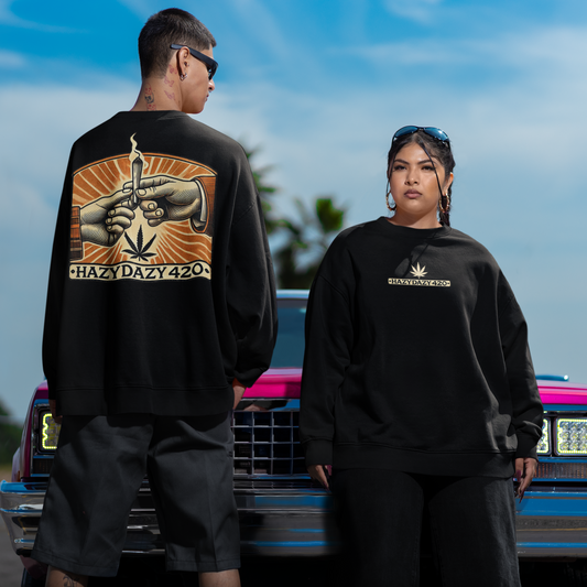 Retro stoner fashion from HazyDazy420 – vintage weed clothing with high vibes