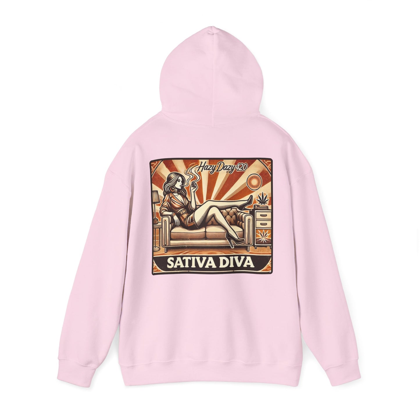 Sativa Diva | Premium Double-Sided Stoner Hoodie