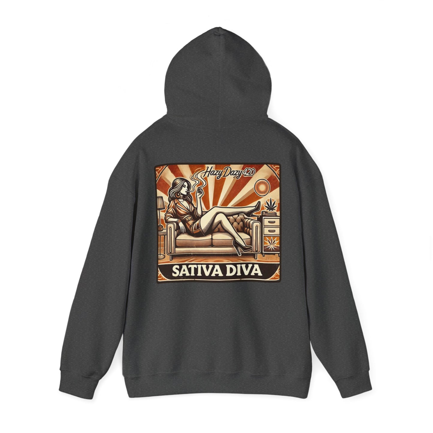 Sativa Diva | Premium Double-Sided Stoner Hoodie