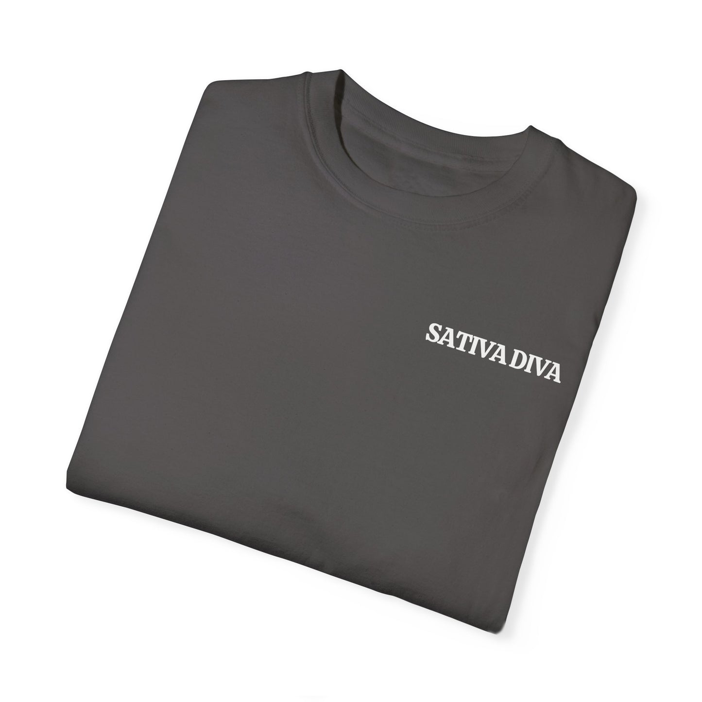 Sativa Diva | Premium Double-Sided Stoner Tee