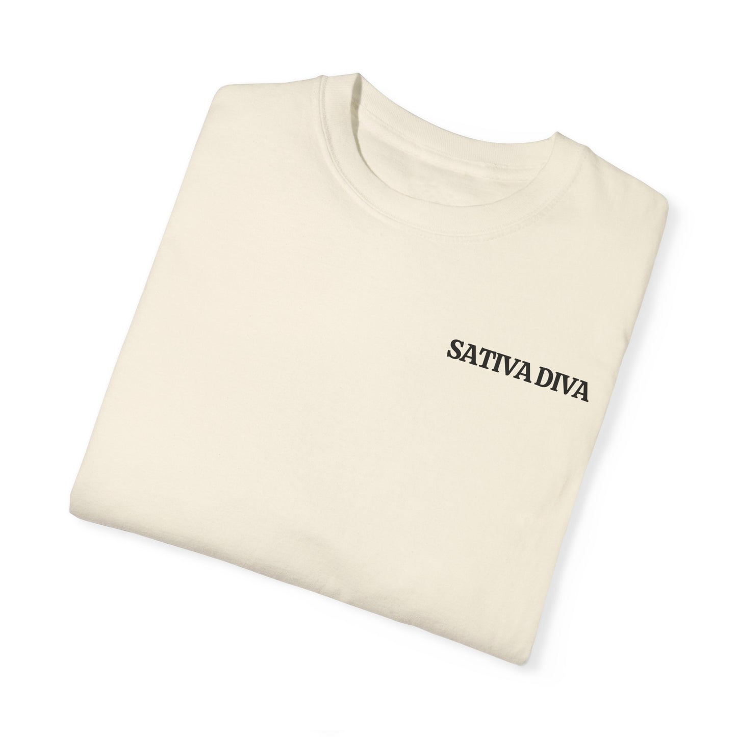 Sativa Diva | Premium Double-Sided Stoner Tee