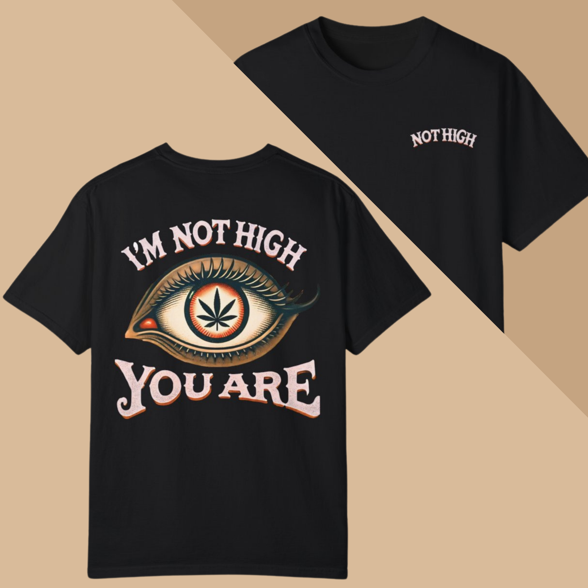Retro stoner fashion from HazyDazy420 – vintage weed clothing with high vibes